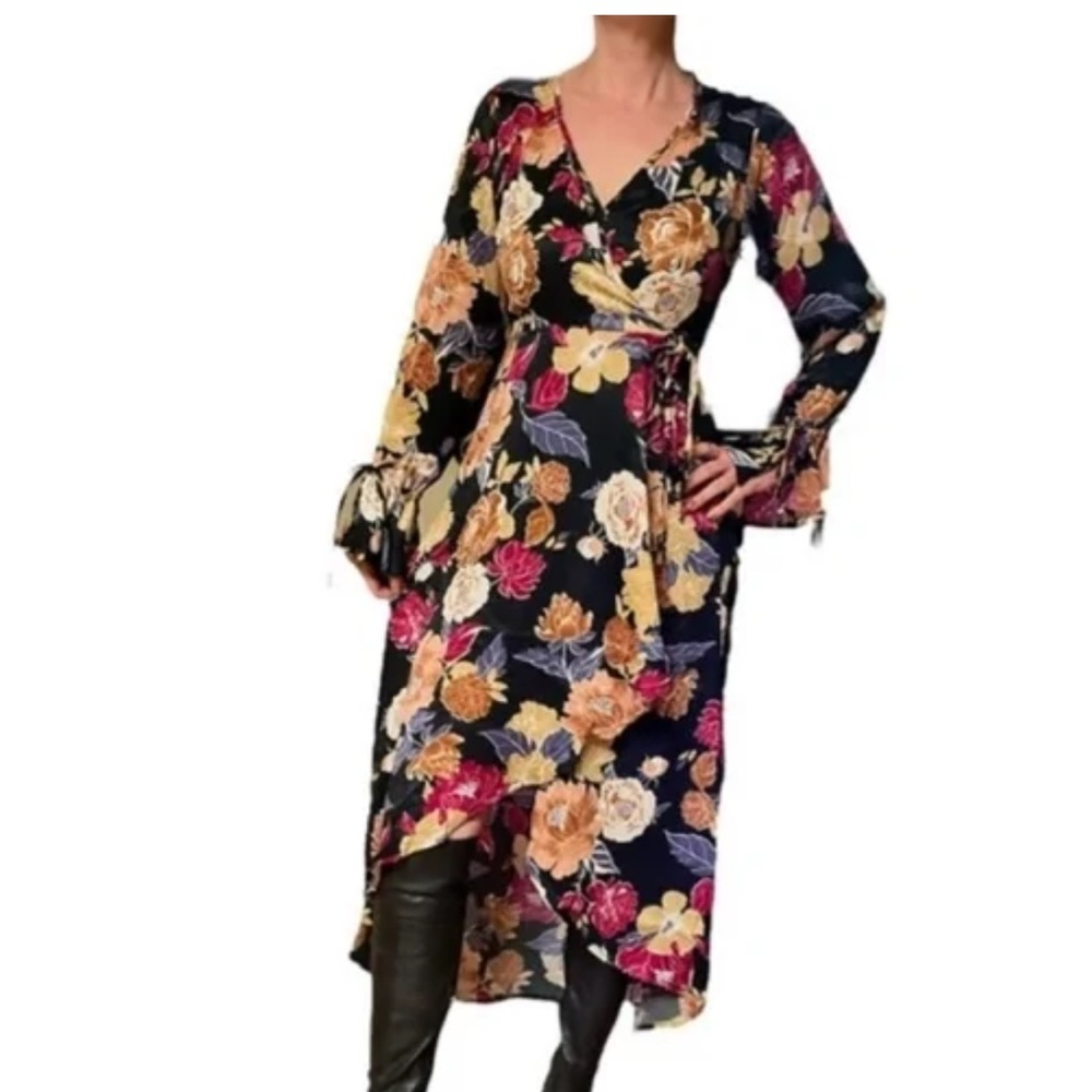 Band of gypsies high low floral dress